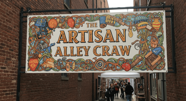 The Artisan Alley Crawl