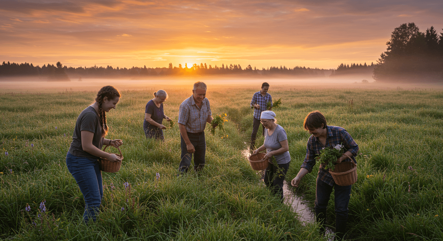 Forage at Sunrise