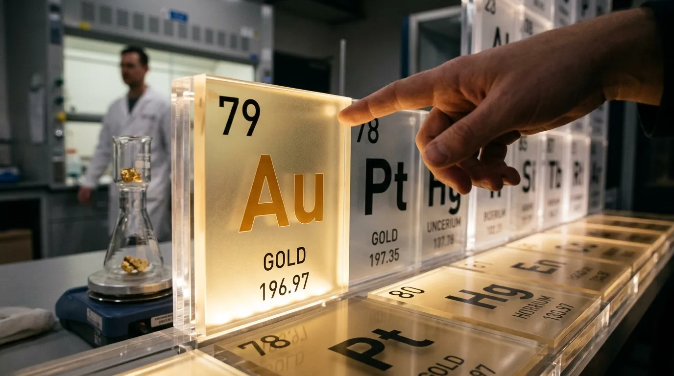 Gold's Unique Properties Driven by Its Atomic Structure